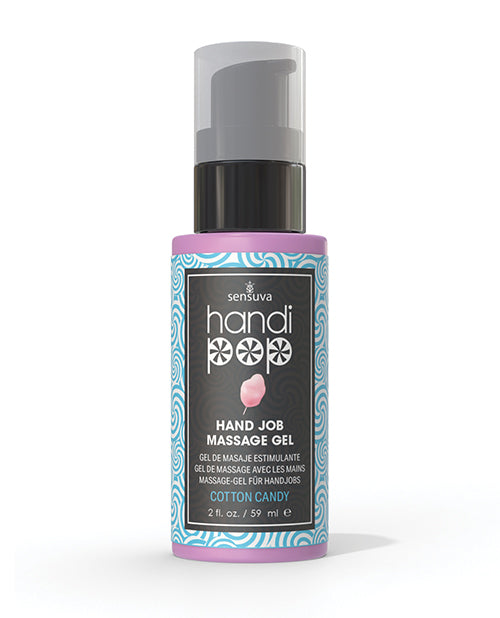 Load image into Gallery viewer, Handipop Hand Job Massage Gel - 2 oz Bottle Cotton Candy
