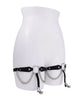 Load image into Gallery viewer, Sex And Mischief Chain Lace Garters With Center Ring And Draped Chains
