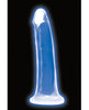 Load image into Gallery viewer, Curve Toys Lollicock 7" Glow In The Dark Silicone Dildo - Blue
