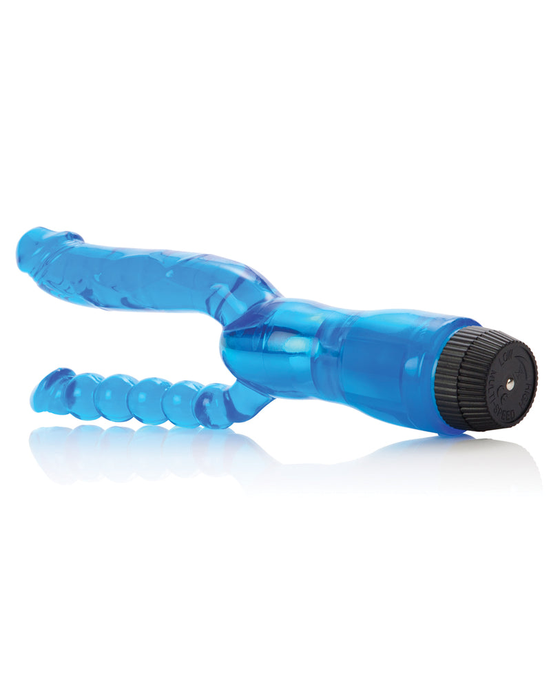 Load image into Gallery viewer, Crystalessence 5&quot; Dual Penetrator - Blue
