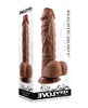 Bild in den Galerie-Viewer laden, Evolved 8" realistischer Dildo mit Hoden - Dunkel
