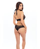 Afbeelding laden in Galerijviewer, Rene Rofe Midnight Halter Set Black S/M
