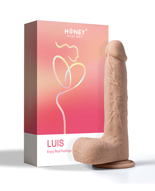 Luis App Controlled Realistic 8.5" Thrusting Dildo Vibrator - Ivory | Buy Online in the UK Luis App Controlled Realistic 8.5" Thrusting Dildo Vibrator - Ivory | Buy Online in the UK