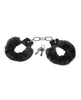 Load image into Gallery viewer, Master Series Cuffed In Fur Black Handcuffs Adjustable Faux Fur For Sensual Play Today
