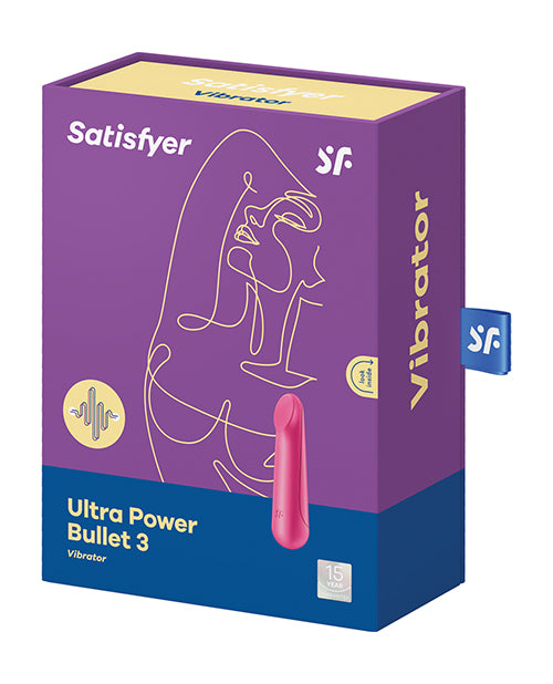 Satisfyer Ultra Power Bullet 3 - Röd