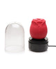 Cargue la imagen en el visor de la galería, Inmi Bloomgasm Enchanted Rose 10X Clitoral Stimulator w/Case - Red
