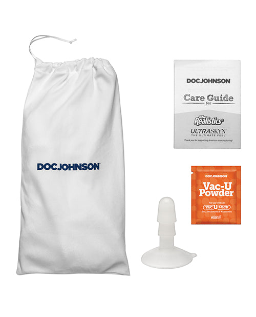 Signature Cocks ULTRASKYN 7" Cock w/Removable Vac-U-Lock Suction Cup - Lucas Frost