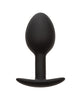 Carica l'immagine nel visualizzatore Galleria, Weighted Silicone Anal Plug - Black
