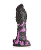 Load image into Gallery viewer, Creature Cocks Grim Silicone Dildo - Black/Purple
