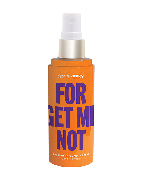 Simply Sexy Pheromone Body Mist Forget Me Not 3.35 Oz Fragrance Spray For Skin Scent Enhancement