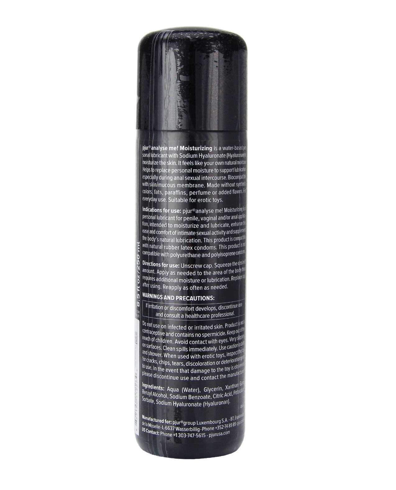 Pjur Analyse Me Water Based Personal Lubricant - 250 ml Bottle