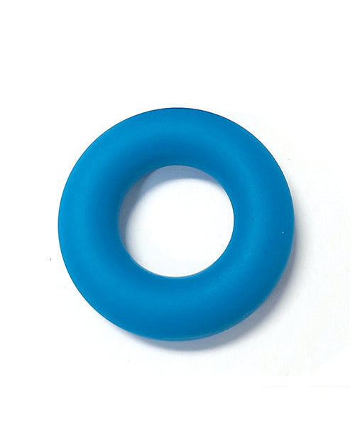 Spartacus Liquid Silicone Cock Ring  Small - Teal