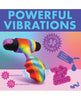Load image into Gallery viewer, Bang! Vibrating Rainbow Butt Plug
