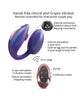 Încărcați imaginea în vizualizatorul Galerie, Love to Love Wonderlover Dual Stimulator - Iridescent Night

