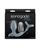 Load image into Gallery viewer, Renegade Pinnacle Cock Ring &amp; Gyrating Prostate Massager - Gray
