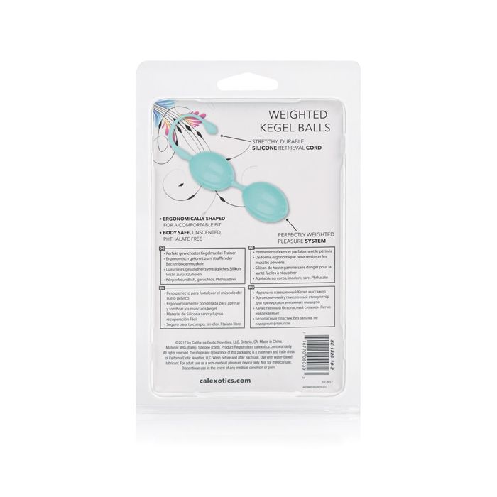 Weighted Kegel Balls - Teal