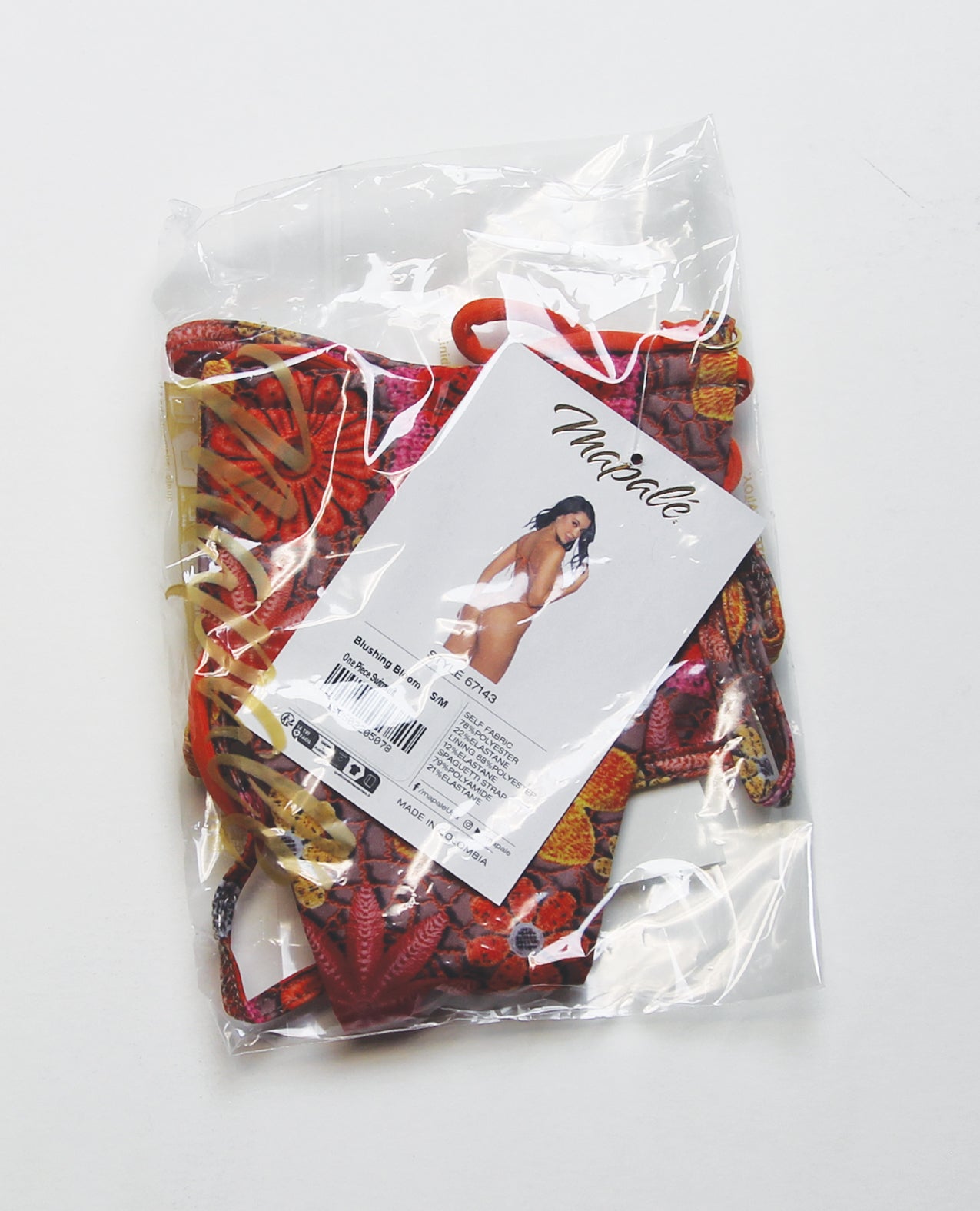 Blushing Bloom Strappy Sling - Multi-Color L/XL