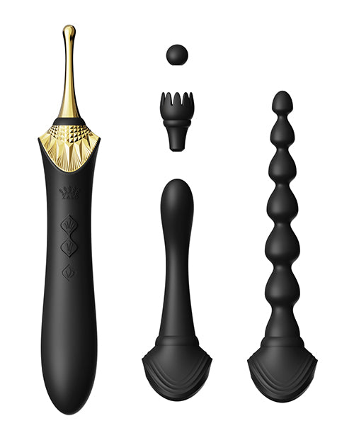 Load image into Gallery viewer, ZALO Bess 2.0 Clitoral Vibrator - Obsidian Black
