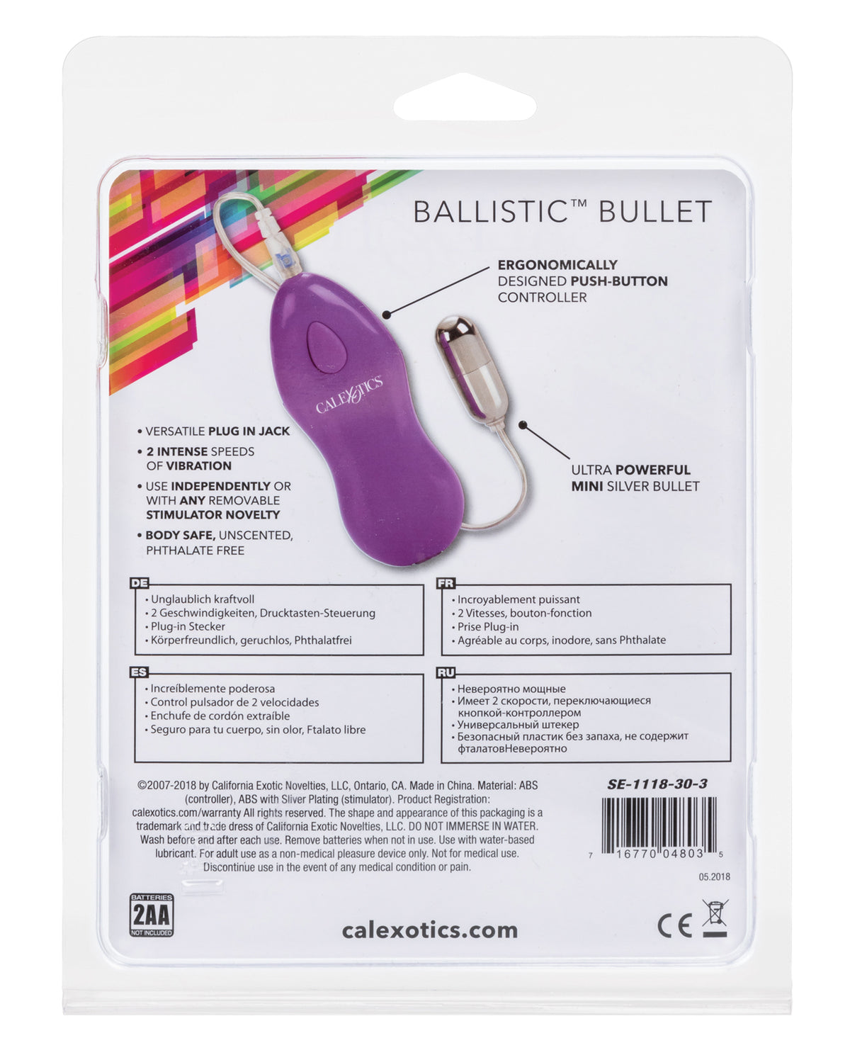 Ballistic Mini con Controller Viola