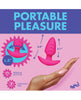 Load image into Gallery viewer, Bang! Rotating &amp; Vibrating Tapered Butt Plug w/Remote - Pink
