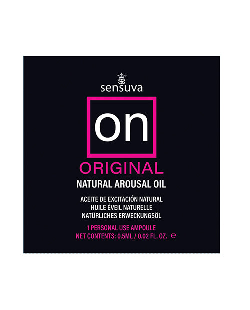 ON Original Arousal Oil Ampoule Packet For Enhanced Sensation And Response
