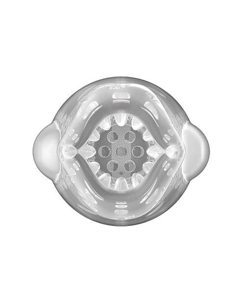 Thrusting Rotating Vibrating Oral Sex Masturbator Black