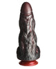 Load image into Gallery viewer, Creature Cocks King Kong Silicone Dildo - Red/Gray
