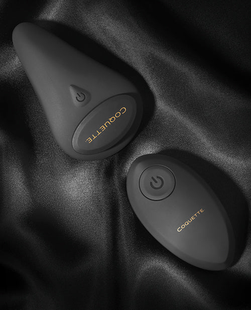 Coquette Il Vibratore Segreto per Mutandine - Nero/Oro Rosa