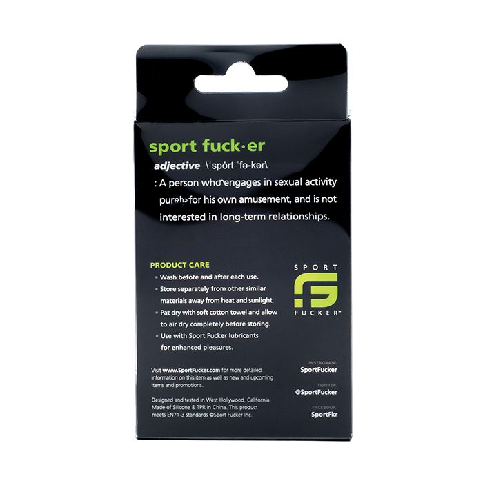 Sport Fucker Bullring - Black