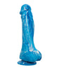 Load image into Gallery viewer, Twisted Love Twisted Silicone Dong - Blue
