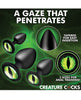 Load image into Gallery viewer, Creature Eyes Green Eye Silicone Butt Plug Set Small Medium Large
