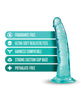 Load image into Gallery viewer, Blush B Yours Plus 7" Lust n' Thrust Dildo - Teal
