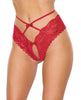 Încărcați imaginea în vizualizatorul Galerie, Lace Hipster Panty w/Bow Detail - Red XL
