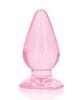 Ladda bilden i Galleri Viewer, Shots RealRock Crystal Clear 3.5" Anal Plug - Pink
