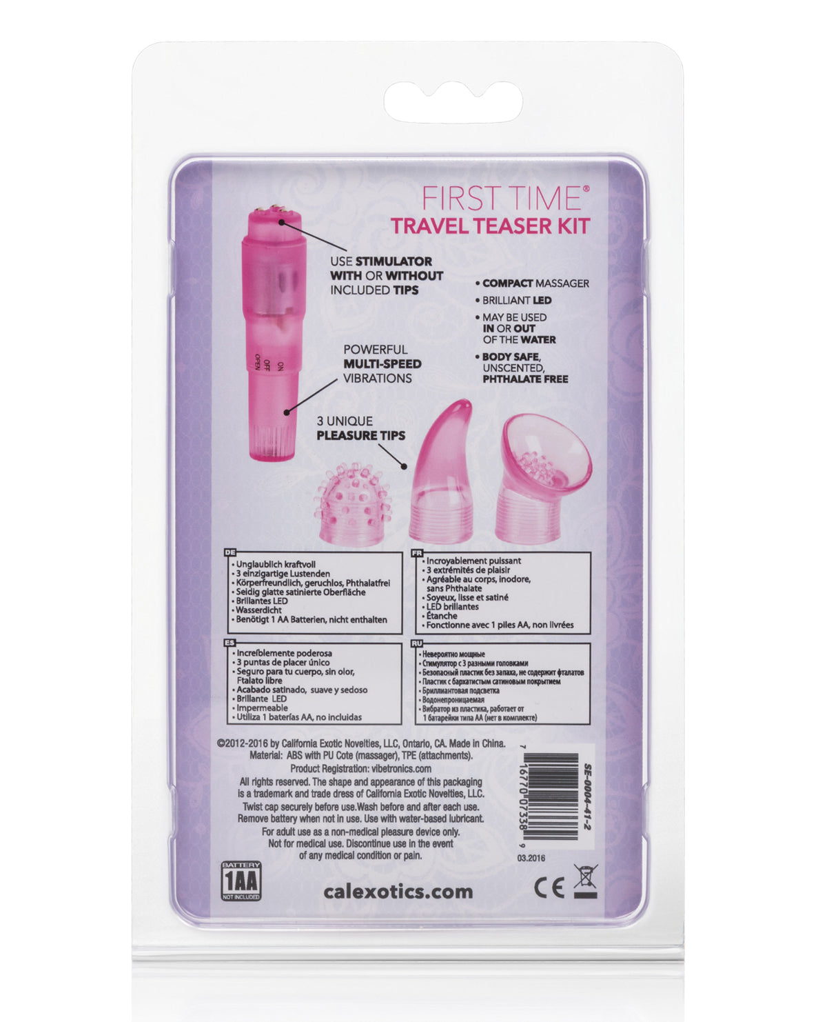 Eerste Tijdreis Teaser Kit - Roze