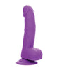 Indlæs billede i gallerifremviser, Silicone Studs Neon 6" Dildo - Purple
