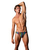 Load image into Gallery viewer, Pack &amp; Play Thong w/Front Condom Pouch - Rainbow L/XL
