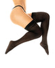 Cargue la imagen en el visor de la galería, Sheer Thigh High Stockings Black O/S
