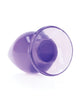 Load image into Gallery viewer, Shots RealRock Crystal Clear 4.5&quot; Anal Plug - Purple
