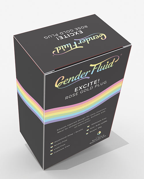 Gender Fluid Excite! Tappi - Ruusukulta