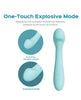 Załaduj obraz do przeglądarki galerii, Delyte G-Spot Vibrator - Mint Green
