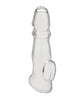 Load image into Gallery viewer, Blue Line C &amp; B 6.75" Girthy Penis Enhancing Sleeve Extension - Clear
