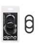 Afbeelding laden in Galerijviewer, Alpha Liquid Silicone Commander Cock Ring - Black
