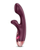 Carica l'immagine nel visualizzatore Galleria, Zola Rechargeable Silicone Dual Massager - Burgundy/Rose Gold
