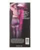 Afbeelding laden in Galerijviewer, Radiance One Piece Garter Skirt w/Thigh Highs - Black Plus Size
