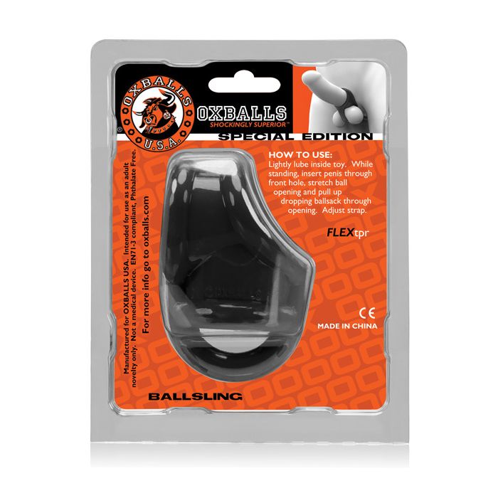 Oxballs Ballsling Ball Split Sling - Black