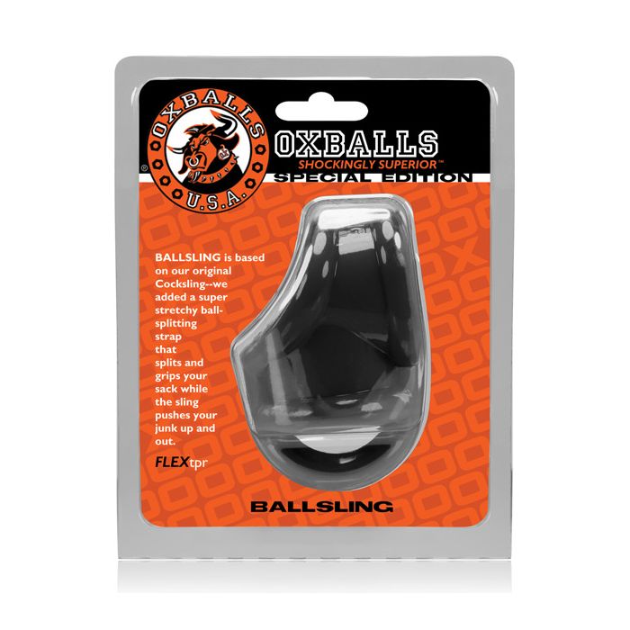 Oxballs Ballsling Ball Split Sling - Black