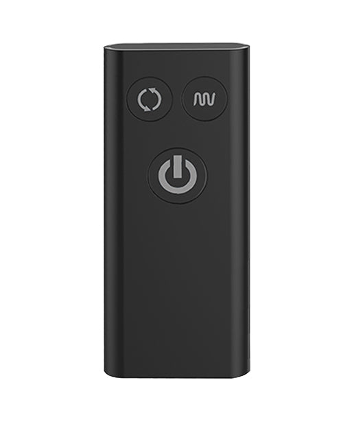 Nexus Tornado Probe Rotating And Vibrating Butt Plug Black