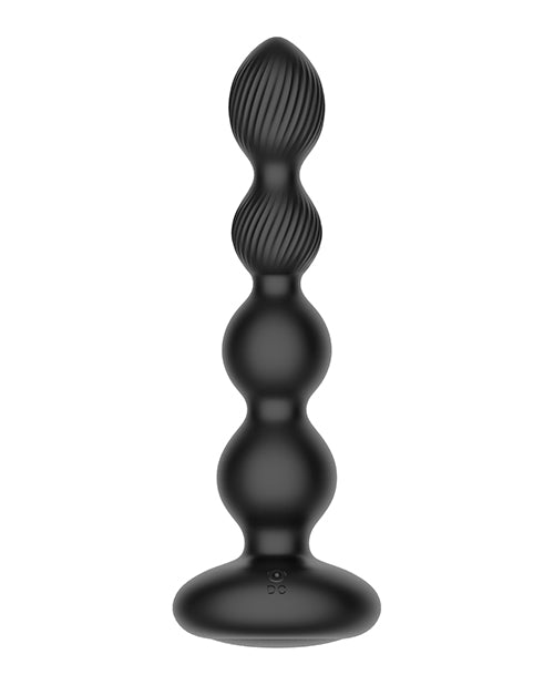 Nexus Tornado Probe Rotating And Vibrating Butt Plug Black