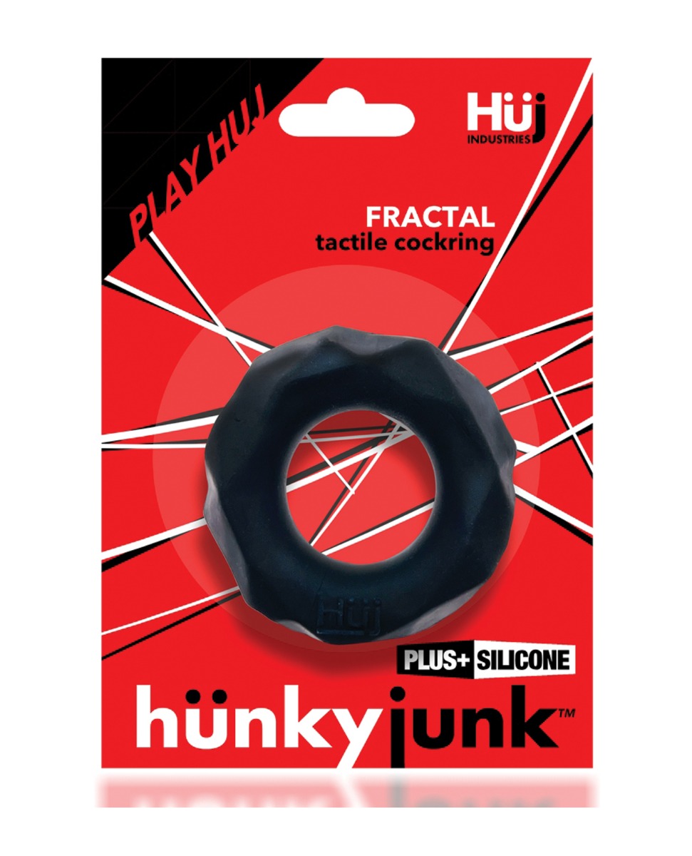 Hunky Junk Fractal Cockring - Tar Ice